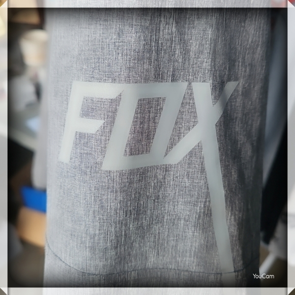 Fox Racing Jacket Full Zip Gray Hooded Woman's Size Small - Picture 3 of 4